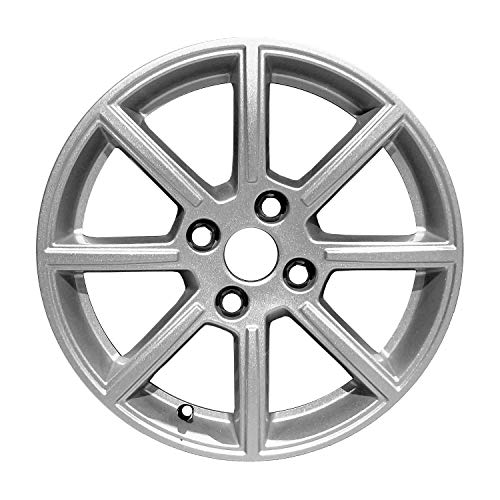 Multiple Manufactures ALY10009U20 Silver Wheel with Painted and Meets All Federal Motor Safety Standards (16 x 6.5 inches /4 x 98 mm, 47 mm Offset)