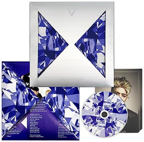 Amazon.com: SEVENTEEN 17 CARAT Reissue 1st Mini Album CD+PhotoBook