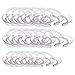 Airgoesin Dental Mouth Opener Cheek Retractors, 18pcs Mouthpieces for Funny Speaking Mouth Challenge Game, for Dental Cheek Retractors, Lip Openers, 18 pcs (6 Kids + 12 Adults) for Dental Clinic Use
