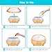 'Essential Oil Diffuser, 300ml Wood Grain Ultrasonic Aromatherapy Diffuser with Timer - Aroma Humidifier with Waterless Auto Shut-Off 7 Color LED Lights Changing for Home Office Kitchen Baby'
