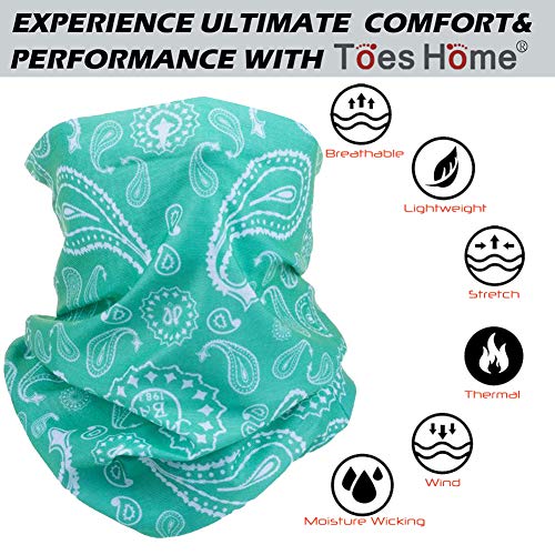 Toes Home Outdoor Magic Headbands Bandana Scarf Neck Gaiter Hairwraps Face Mask UV Resistence Seamless Headwear 9PCS