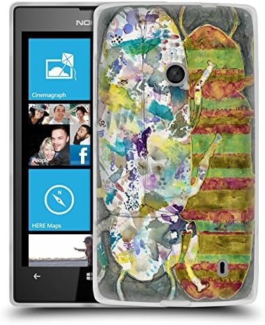Official Wyanne Double Watts Bugs Soft Gel Case for Nokia Lumia 520 / 525