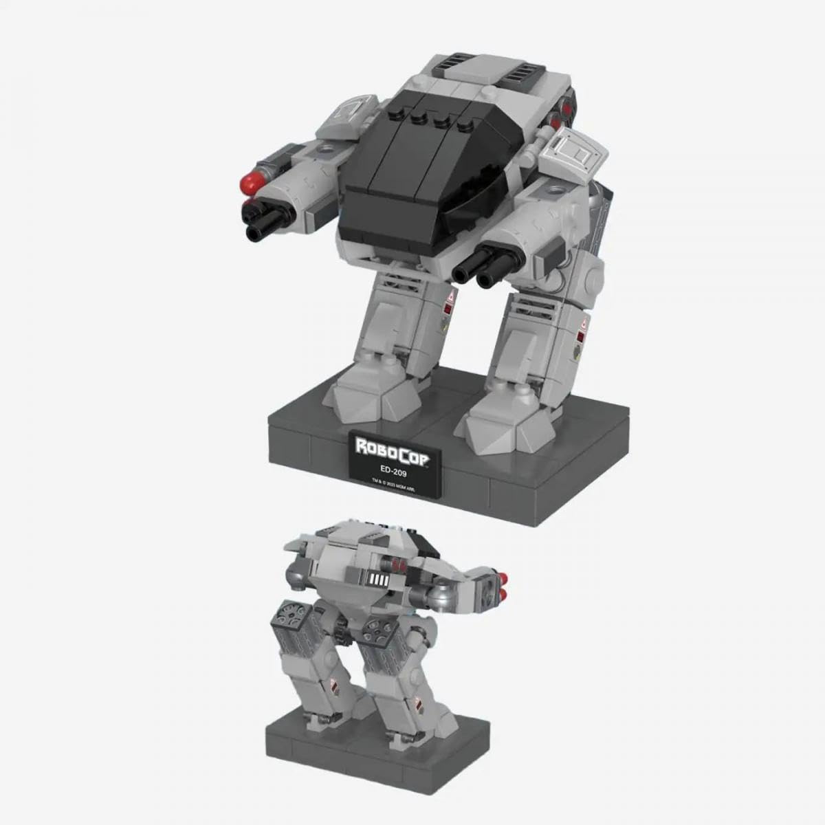 BlueBrixx Pro 106892 – Robocop ED-209 aus Klemmbausteinen mit 301 Bauelementen 2