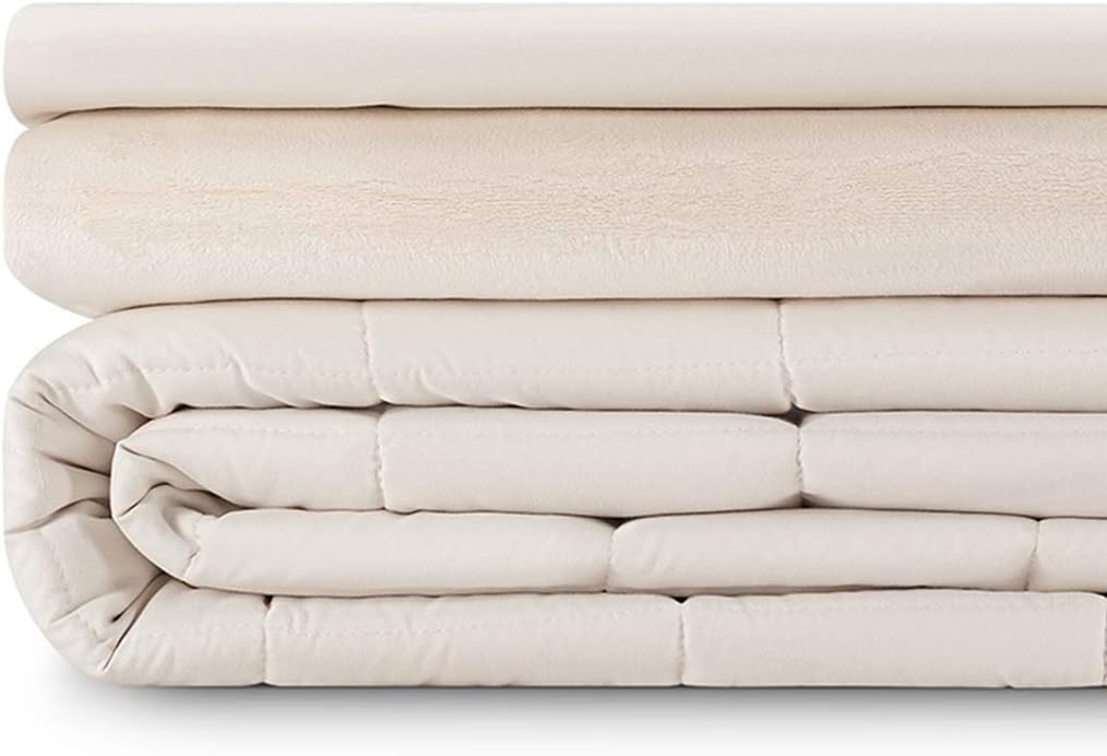 Amazon.com: Luna Adult Weighted Blanket 3 Piece Duvet Cover Set - 20