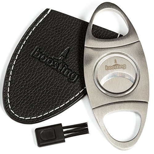 Cigar cutter guillotine set - premium stainless steel s…