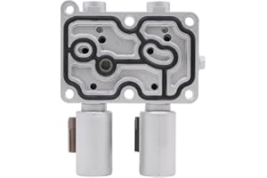 Transmission Dual Linear Solenoid 28015-PLX-305 28250PLX305 90428D 88957A Compatible With Civic 2001-2005 1.7L 2.0L 1.3