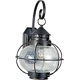 Maxim Portsmouth - 12 Inch 1 Light Outdoor Wall Lantern in Early American Style