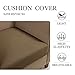SUBRTEX Couch Slipcover RV Seater Slip Loveseat Stretch Durable Sofa Cushion Cover Spandex Elastic Furniture Protector for Settee Seat for Replacement in Livingroom, Small, Coffee