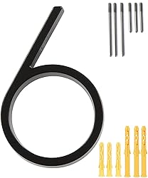 5’’ Floating House Number Modern House