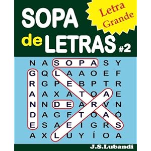 SOPA de LETRAS #2 (Letra Grande) (Volume 2) (Spanish Edition)