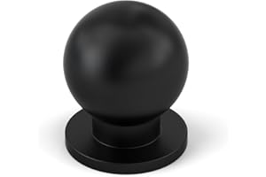 goldenwarm 10 Pack Cabinet Knobs Black Knobs for Cabinet Black Cabinet Knob Dresser/Drawer/Kitchen Cabinet Cupboard Hardware 