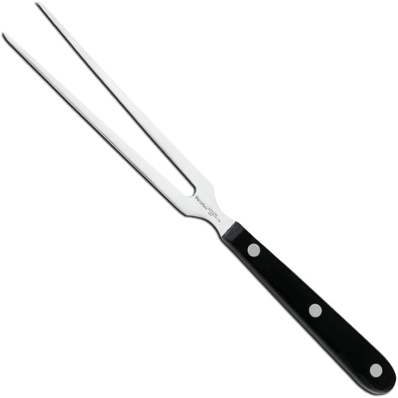 Metaltex 258179 Stainless Steel Carving Fork 28 cm Kitchen Tool