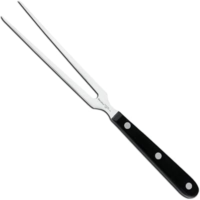 Metaltex 258179 Stainless Steel Carving Fork 28 cm Kitchen Tool