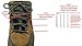 2 Pair Pack Chestnut Brown-Black 54 inch 137cm Professional proBOOT Heavy Duty Round 1/8 Thick Rugged Wear Boot Laces Long Lasting Shoelaces