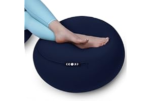 MOONPOD Moon Pod Lunar Lift Footrest for Bean Bag Chair, Navy - The Zero-Gravity Beanbag for Stress, Anxiety, & All Day Deep Relaxation - Ultra Soft & Ergonomic Support for Back & Neck - for The Whole Family