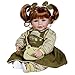 Adora Toddler Doll Froggy Fun Doll with Frog appliquéd Dress and Matching Frog Purse