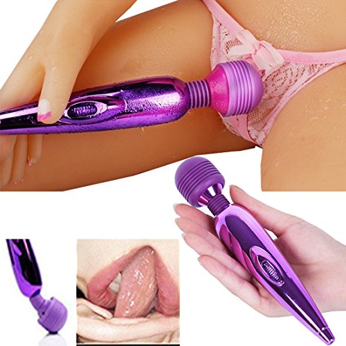 Massage & Relaxation Handheld Electric Massagers USB Recharge Purple Vibrators