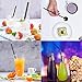 Metal Straws, Hypermotion 5 Pcs Reusable Stainless Steel Drinking Straw Set with Travel Case Cleaning Brush for Drink Fruit Juice Wine Milk Tea Food Grade BPA Free