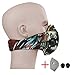 CFORWARD Dustproof Mask Activated Carbon Filtration Exhaust Gas Anti Pollen Allergy PM2.12 Face Mask for Running Cycling and Other Outdoor Activities(591TY)