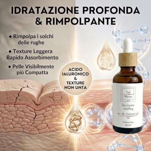 Viper Venom Face Serum Immediate Lifting Effect: Intensive Anti-Wrinkle Treatment with Phytoretinol for Sensitive and Mature Skin, Plumping and Anti-Stain with Niacinamide Day/Night 60 ml