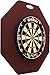 Dart-Stop 29 inch Burgundy Octagon Pro Dart Board Backboard | Wall Protector | Dartboard Surround