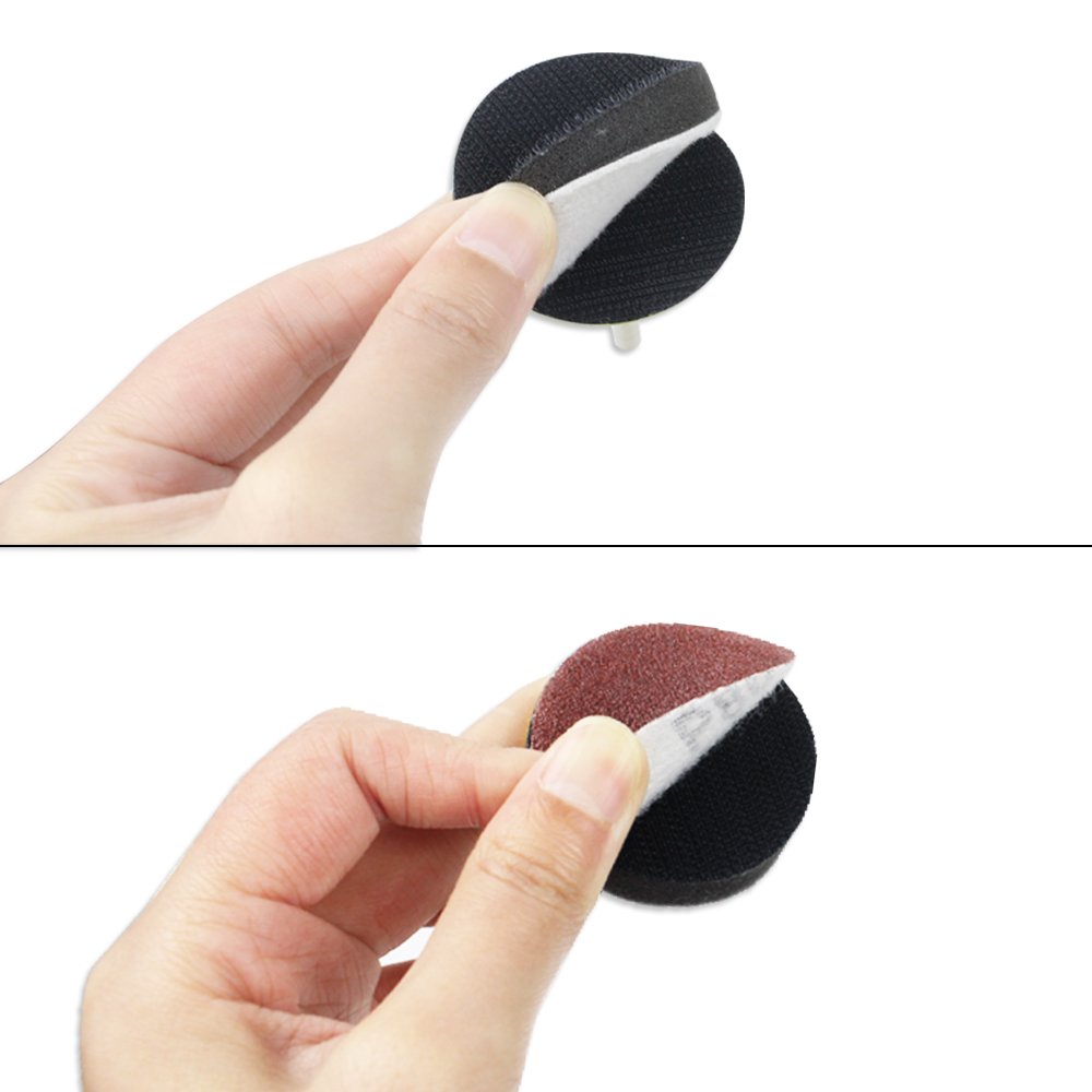 Coceca 2 Inches 100pcs Sanding Discs Pad Kit for Drill Grinder Rotary Tools with Backer Plate a Quarter Inch Shank Includes 80-3000 Grit Sandpapers: Industrial & Scientific