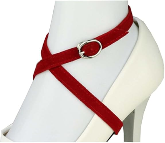 Amazon Co Jp レディース トレンディ 着脱可能な靴ストラップ ハイヒール 緩み防止 靴ひも アクセサリー シューズ バッグ