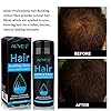 Hair Building Fibers, Hair Powder Spray, Hair Loss Concealer Fiber,Hair Fibers for Men and Women (Dark brown)