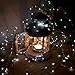 Ankway Solar String Lights White 200 LED 3-Strand Copper Wire Fairy Lights 8 Modes 72 ft Solar Powered String Lights Waterproof IP65 LED Twinkle Lights Outdoor Patio Garden Indoor Bedroom Party