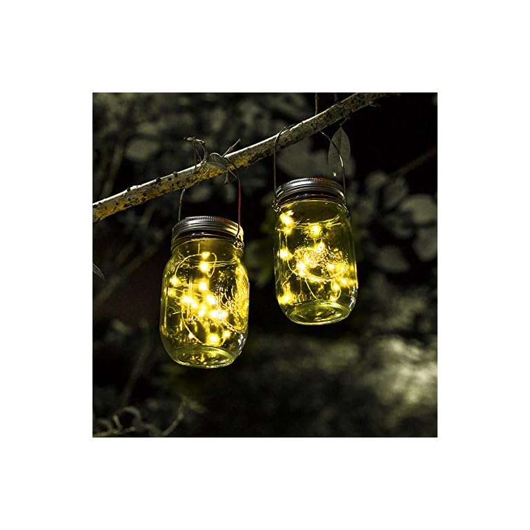 Luces De Jardin Solares - Luces De Exterior Jardin Impermeable Cadena