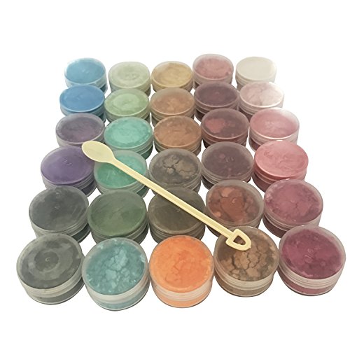 3 Color+Pigments+Shimmer+Mica+Powder