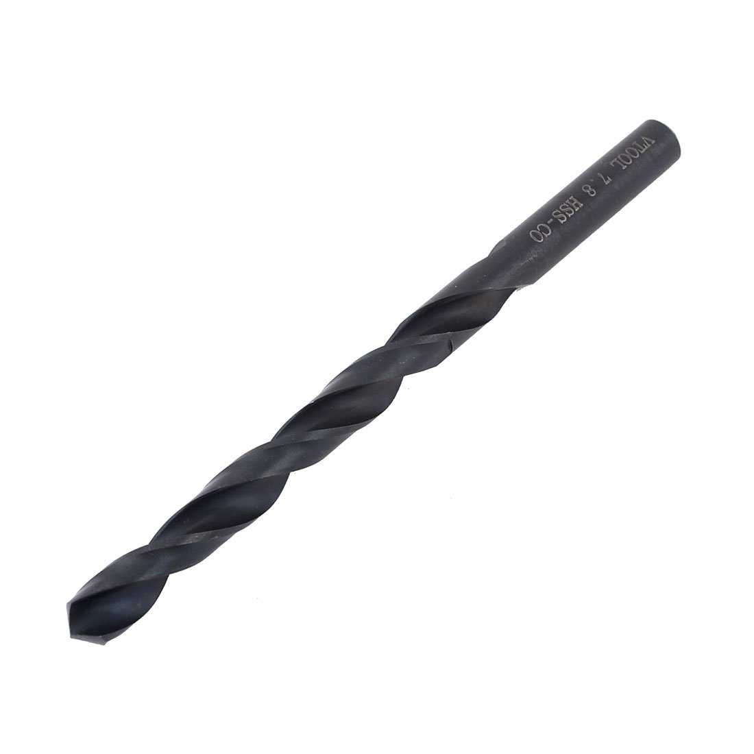 Sourcingmap HSS-CO 7.8mm Diameter Tip Straight Shank Twist Drilling Bit for Electric Drill