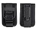 Unigear Molle Phone Pouch 1000D for 6 inch phone with card holders and money pockets (Black - 1 Pack)