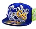 Leader of the Game Golden State New GS Skyline 3 Bridge Warriors Colors Blue Gold Era Snapback Hat Cap