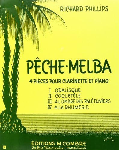 PECHE MELBA --- CLARINETTE ET PIANO