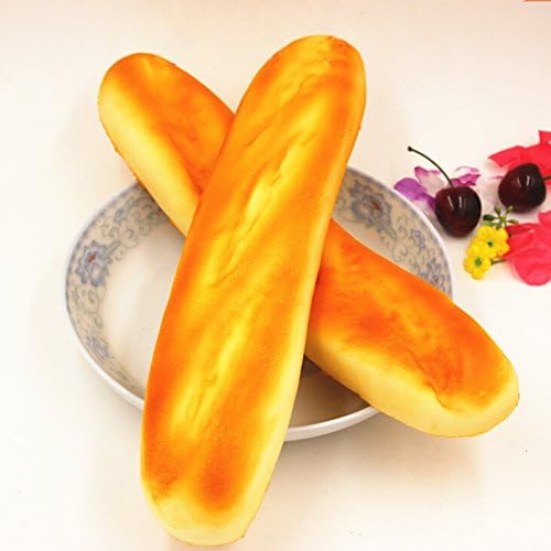 UhoMEy French Baguettes Jumbo Squishy Keyboard Hand Pillow
