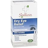 Similasan Preservative-Free Dry Eye Relief Eye Drops, .014-Ounce Single-Use Droppers in 20-Count Boxes
