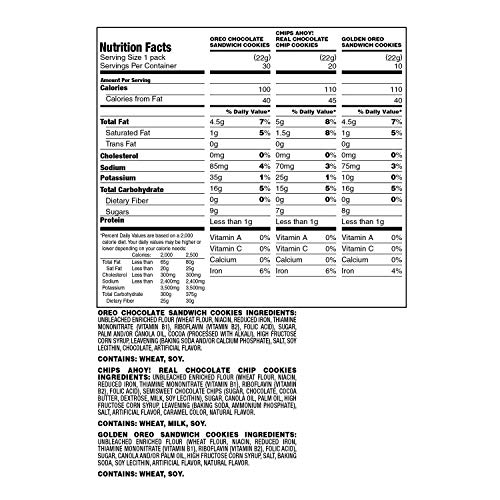 Nabisco Cookie Variety Pack (60 pk.) Pricepulse