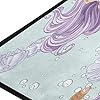 LNAGT Area Rugs Mermaid Coral Area Carpets Soft Non-Slip Runner Rug for Living Room Entryway Kitchen Mat Doormat 3920 inch