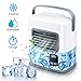 SGODDE Portable Air Conditioner Fan, 2019 Latest USB Mini Personal Air Cooler Fan, Mini Cooler, Desktop Cooling Fan, Table Fan for Bedroom, Travel, Office