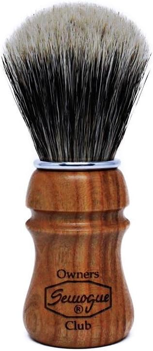 Semogue Owners Club (SOC) Cherry Wood Boar and Badger Blend Edition Shaving Brush