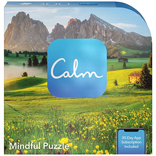 300Piece Calm Jigsaw Puzzle For Relaxation, Stress Relief, And Mood