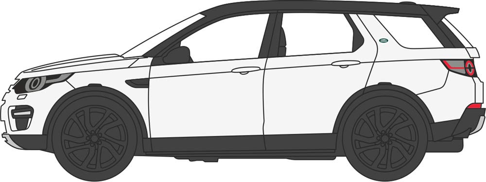 Oxford Diecast 1:76 Land Rover Discovery Sport Fuji White Collectable model 76LRDS003