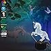 3D Unicorn Night Light——3D Unicorn Lamp Three Pattern and 7 Colors with Remote 3D Optical Illusion Kids Lamp as a Pefect Gifts for Boys and Girls on Birthday or Holiday (Unicorn)