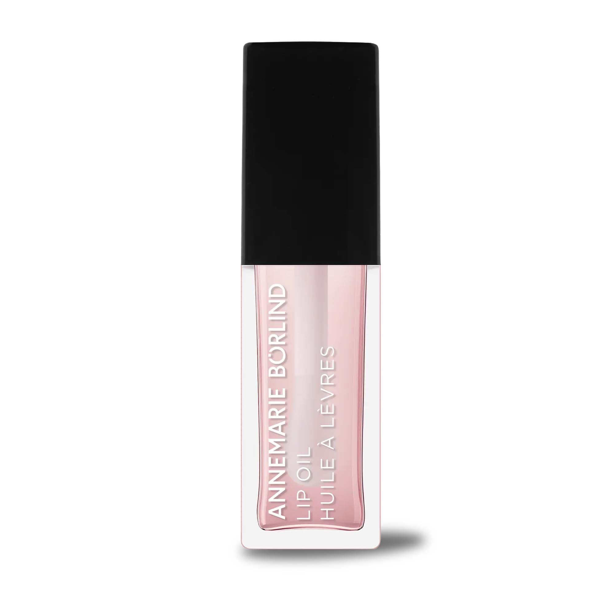 ANNEMARIE BÖRLIND LIP OIL CHERRY BLOSSOM Limited Edition (7 ml) - Pflegendes Lip Oil für Glow & Volumen-Effekt, Lippenöl Mit Wakame-Alge, Marulaöl & Bio-Avocadoöl, Vegan