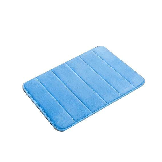 YYATT Anti-rutsch Absorbierenden Badteppiche,Moderne Langsam Rebound Dick Türmatte Memory-Schaum Volltonfarbe Dauerhaft Badte
