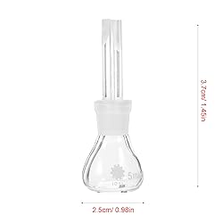 HEALLILY Pycnometer Glass Laboratory Glass