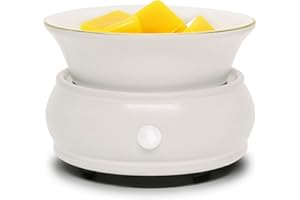 Bobolyn Wax Melt Warmer Burner Electric Scented Candle Wax Warmer, 4-in-1 Scented Wax Fragrance Melter for Home Office Bedroom Living Room Decor