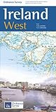Front cover for the book Ireland West : Holiday Map by Ordnance Survey Ireland