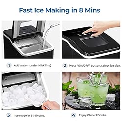 Ice Maker Machine Countertop, 27 lbs in 24